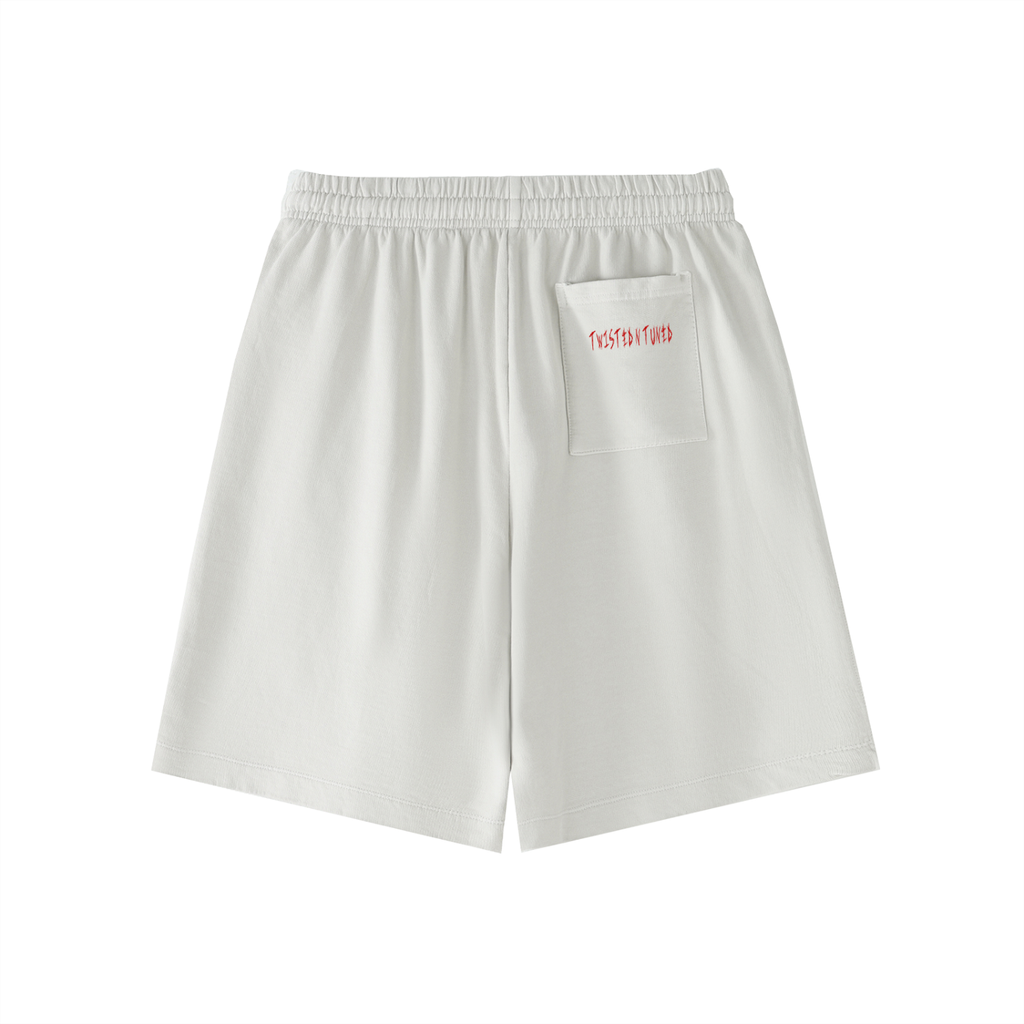 Vintage Wash Cotton Shorts