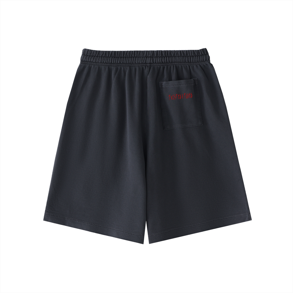 Vintage Wash Cotton Shorts
